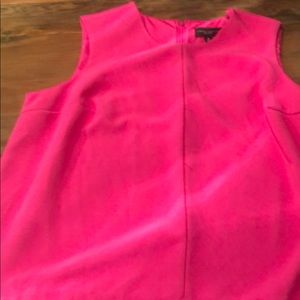 Pink sleeveless shell